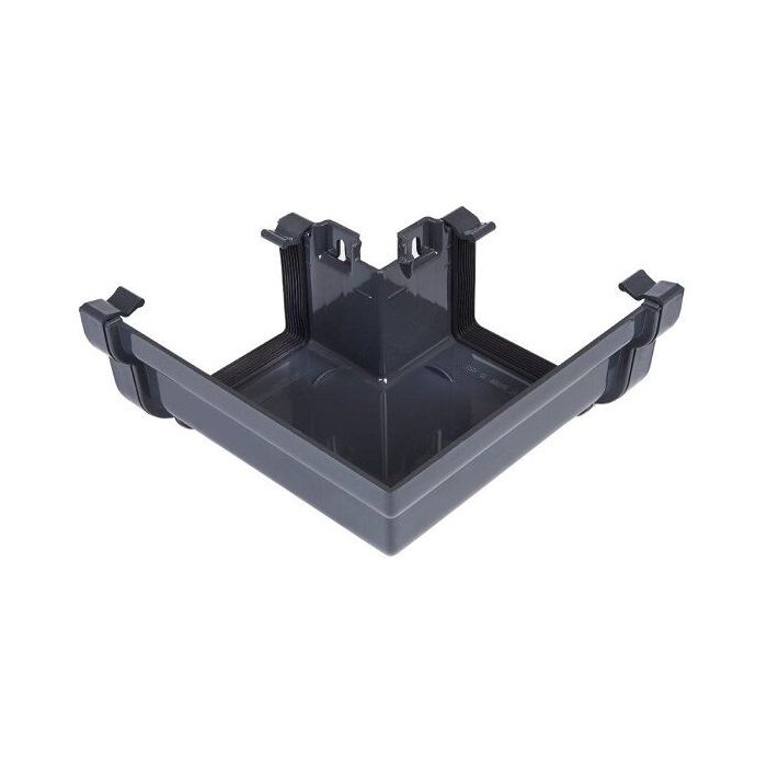 SWISH | GUTTERING | EXTERNAL ANGLE | 90° | OGEE | ANTHRACITE GREY main product photo