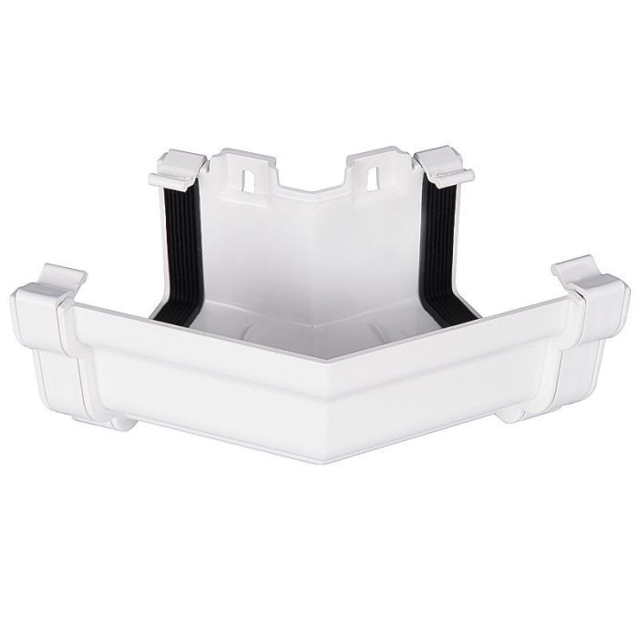 SWISH | GUTTERING | EXTERNAL ANGLE | 135° | OGEE | WHITE main product photo
