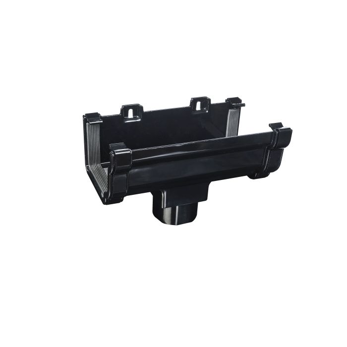 SWISH | GUTTERING | RUNNING OUTLET | OGEE | BLACK main product photo