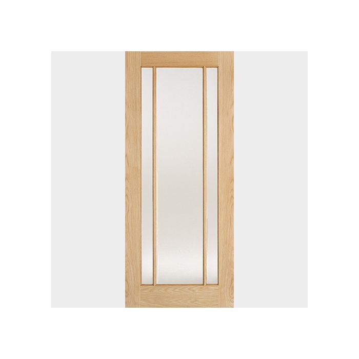 LPD | INTERNAL | LINCOLN | GLAZED 3L | CLEAR | UNFINISHED | OAK | FSC® main product photo