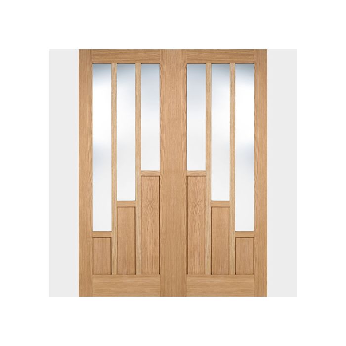 LPD | INTERNAL | COVENTRY | GLAZED 3L PAIRS | CLEAR | UNFINISHED | OAK | FSC® main product photo