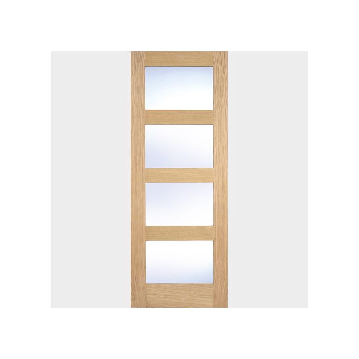 LPD | INTERNAL | SHAKER | GLAZED 4L | CLEAR | OAK main product photo