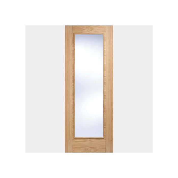 LPD | INTERNAL | VANCOUVER | PATTERN 10 GLAZED | CLEAR | PRE-FINISHED | OAK | FD30 | FSC® main product photo