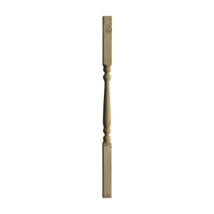 CHESHIRE MOULDINGS | DECKING | SPINDLE | TURNED | 895 X 41 X 41 | GREEN main product photo