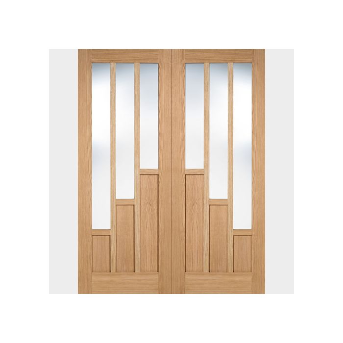 LPD | INTERNAL | COVENTRY | GLAZED 3L PAIRS | CLEAR | PRE-FINISHED | OAK | FSC® main product photo