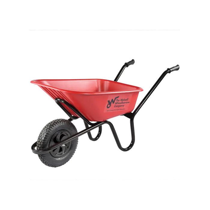 WALSALL | WHEELBARROW | 120LTR | RANGER | HDPE HEAVY DUTY | RED main product photo