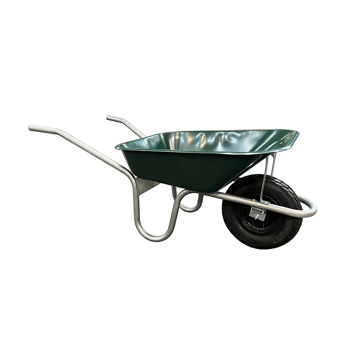 RELIANCE | WHEELBARROW | 90LTR | PNEUMATIC | GREEN main product photo
