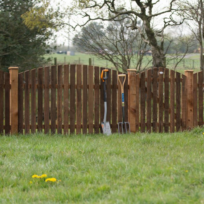 NWTT | FENCE PANEL | PICKET | ROUND TOP main product photo