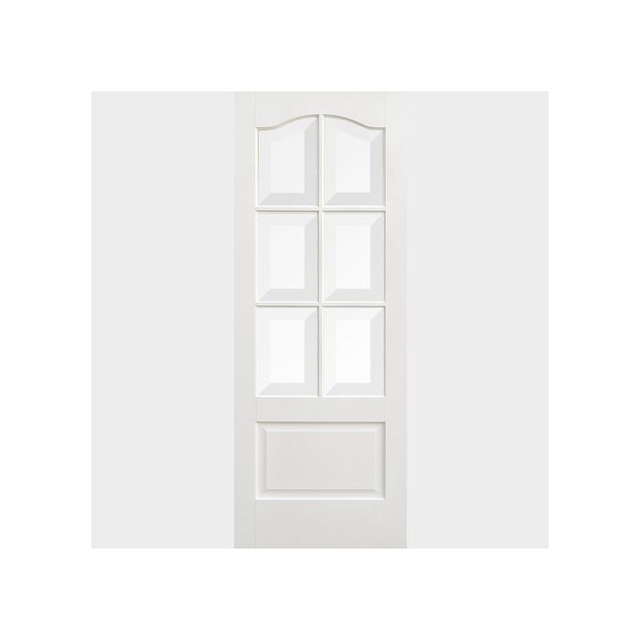 LPD | INTERNAL | KENT | GLAZED 6L | CLEAR | PRIMED | WHITE | FSC® main product photo