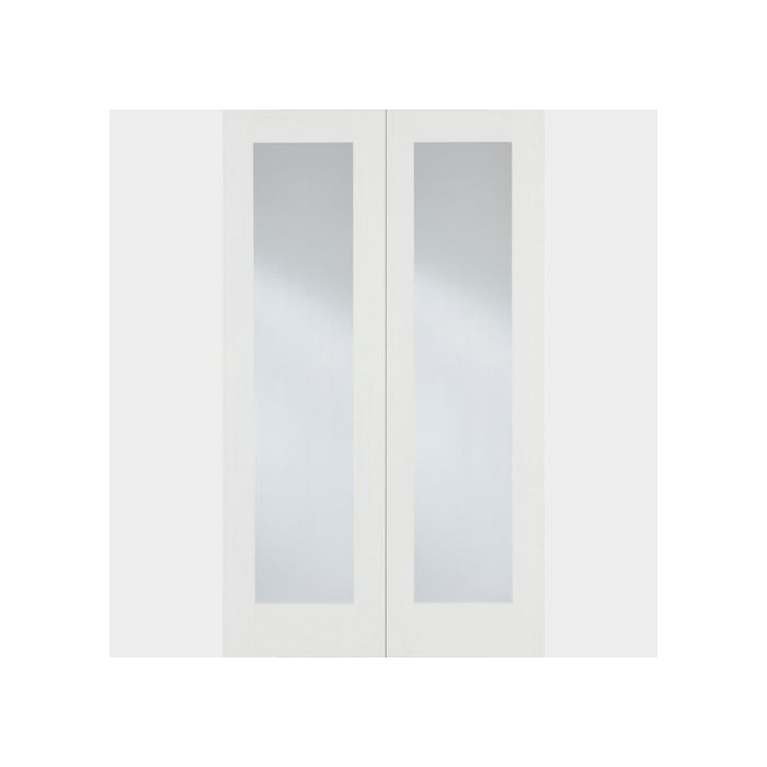 LPD | INTERNAL | PATTERN 20 | GLAZED 1L PAIRS | CLEAR | PRIMED | WHITE main product photo
