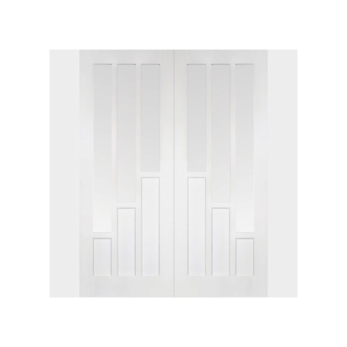 LPD | INTERNAL | COVENTRY | GLAZED 3L PAIRS | CLEAR | PRIMED | WHITE | FSC® main product photo