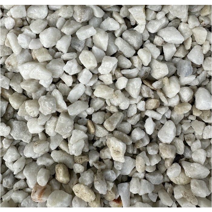 DECORATIVE AGGREGATES | WHITE MARBLE / SPAR | 10MM main product photo