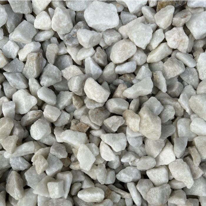 DECORATIVE AGGREGATES | WHITE MARBLE / SPAR | 18MM main product photo
